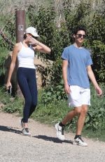 KAIA GERBER Out Hiking with a Friend in Malibu 01/31/2020