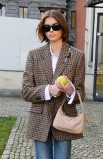 KAIA GERBER Out in Milan 02/20/2020