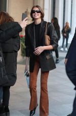 KAIA GERBER Out in Milan 02/21/2020