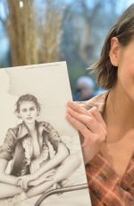 KAIA GERBER Signs Her i-D Issue at Paris Fashion Week 02/28/2020