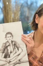 KAIA GERBER Signs Her i-D Issue at Paris Fashion Week 02/28/2020
