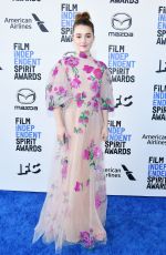 KAITLYN DEVER at 2020 Film Independent Spirit Awards in Santa Monica 02/08/2020