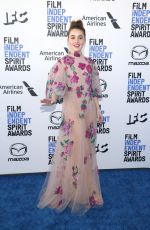 KAITLYN DEVER at 2020 Film Independent Spirit Awards in Santa Monica 02/08/2020