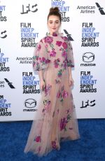 KAITLYN DEVER at 2020 Film Independent Spirit Awards in Santa Monica 02/08/2020