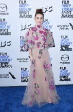 KAITLYN DEVER at 2020 Film Independent Spirit Awards in Santa Monica 02/08/2020