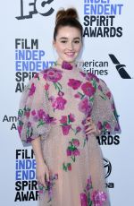KAITLYN DEVER at 2020 Film Independent Spirit Awards in Santa Monica 02/08/2020