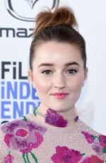 KAITLYN DEVER at 2020 Film Independent Spirit Awards in Santa Monica 02/08/2020
