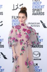 KAITLYN DEVER at 2020 Film Independent Spirit Awards in Santa Monica 02/08/2020