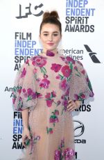 KAITLYN DEVER at 2020 Film Independent Spirit Awards in Santa Monica 02/08/2020