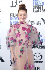 KAITLYN DEVER at 2020 Film Independent Spirit Awards in Santa Monica 02/08/2020