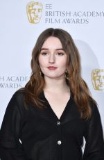 KAITLYN DEVER at EE British Academy Film Awards 2020 Nominees Party in London 02/01/2020