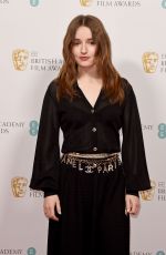 KAITLYN DEVER at EE British Academy Film Awards 2020 Nominees Party in London 02/01/2020