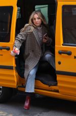KALEY CUOCO on the Set of The Flight Attendant in Brooklyn 02/24/2020