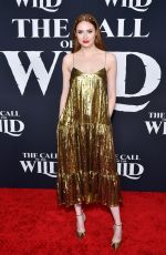 KAREN GILLAN at The Call of the Wild Premiere in Los Angeles 02/13/2020