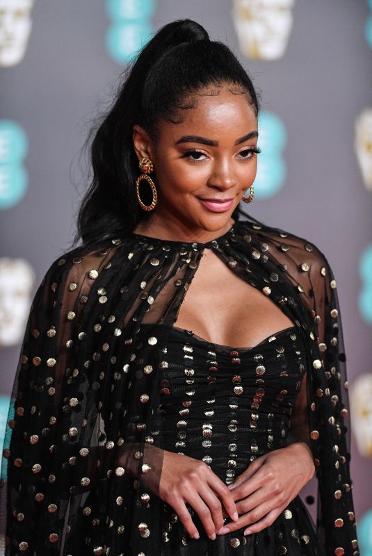 KARLA-SIMONE SPENCE at EE British Academy Film Awards 2020 in London 02/01/2020