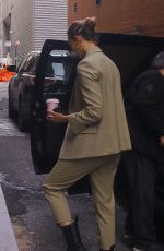 KARLIE KLOSS Arrives at Michael Kors Fahion Show at NYFW in New York 02/12/2020