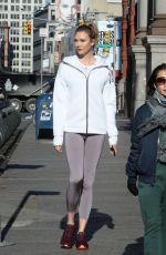 KARLIE KLOSS Out and About in New York 02/03/2020
