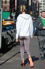 KARLIE KLOSS Out and About in New York 02/03/2020