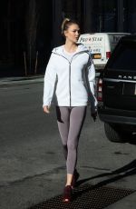 KARLIE KLOSS Out and About in New York 02/03/2020
