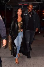 KARRUECHE TRAN Leaves Madison Square Garden in New York 02/21/2020