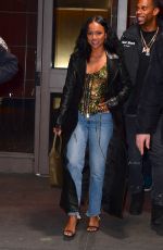 KARRUECHE TRAN Leaves Madison Square Garden in New York 02/21/2020