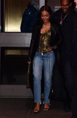 KARRUECHE TRAN Leaves Madison Square Garden in New York 02/21/2020