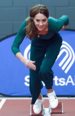 KATE MIDDLETON at a Sportsaid Event at London Stadium 02/26/2020