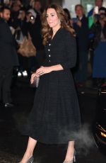 KATE MIDDLETON at Dear Evan Hansen  Charity Performance at Noel Coward Theatre in London 02/25/2020