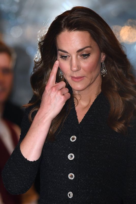 KATE MIDDLETON at Dear Evan Hansen  Charity Performance at Noel Coward Theatre in London 02/25/2020