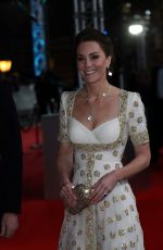 KATE MIDDLETON at EE British Academy Film Awards 2020 in London 02/01/2020