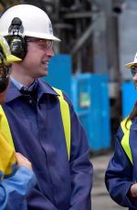 KATE MIDDLETON at Tata Steel in Port Talbot 02/04/2020