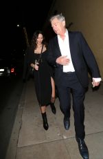 KATHARINE MCPHEE and David Foster Leaves a Pre-oscar Dinner in Beverly Hills 02/07/2020