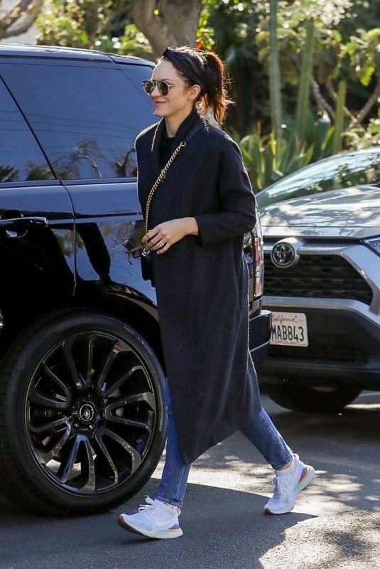 KATHARINE MCPHEE Returns for Her Car in West Hollywood 02/14/2020