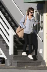 KATHERINE SCHWARZENEGGER Leaves a Gym in Brentwood 02/26/2020