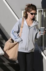 KATHERINE SCHWARZENEGGER Leaves a Gym in Brentwood 02/26/2020