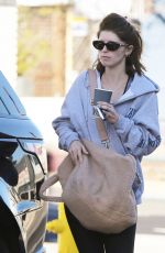 KATHERINE SCHWARZENEGGER Leaves a Gym in Brentwood 02/26/2020