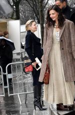 KATIE HOLMES at Chloe Fashion Show in Paris 02/27/2020