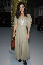 KATIE HOLMES at Chloe Fashion Show in Paris 02/27/2020