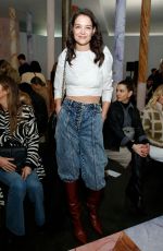 KATIE HOLMES at Ulla Johnson Fashion Show in New York 02/08/2020
