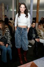 KATIE HOLMES at Ulla Johnson Fashion Show in New York 02/08/2020