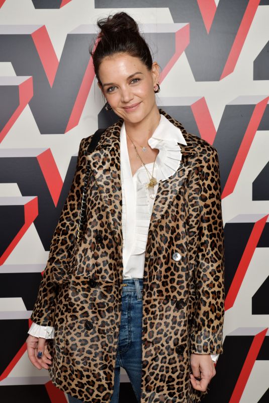 KATIE HOLMES at Zadig & Voltaire Fashion Show in New York 02/09/2020