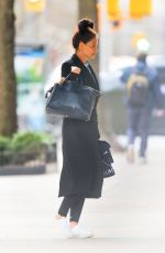 KATIE HOLMES Heading Back to Her Home in New York 02/20/2020