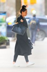 KATIE HOLMES Heading Back to Her Home in New York 02/20/2020