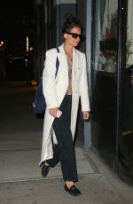 KATIE HOLMES Night Out in New York 02/19/2020