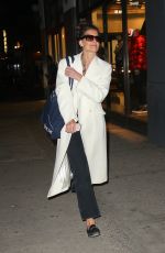 KATIE HOLMES Night Out in New York 02/19/2020