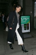 KATIE HOLMES Out and About in New York 02/03/2020