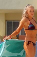 KATIE MCGLYNN in Bikini on the Beach in Mexico 01/19/2020