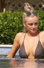 KATIE MCGLYNN in Swimsuit at a Pool in Mexico 01/22/2020