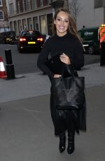 KATIE PIPER Arrives at BBC Studio in London 02/04/2020