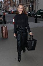 KATIE PIPER Arrives at BBC Studio in London 02/04/2020